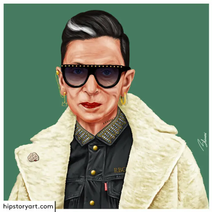 Hipstory's Ruth Bader Ginsburg 