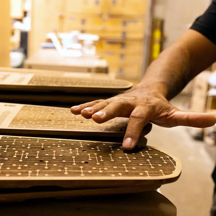 eames office skate deck