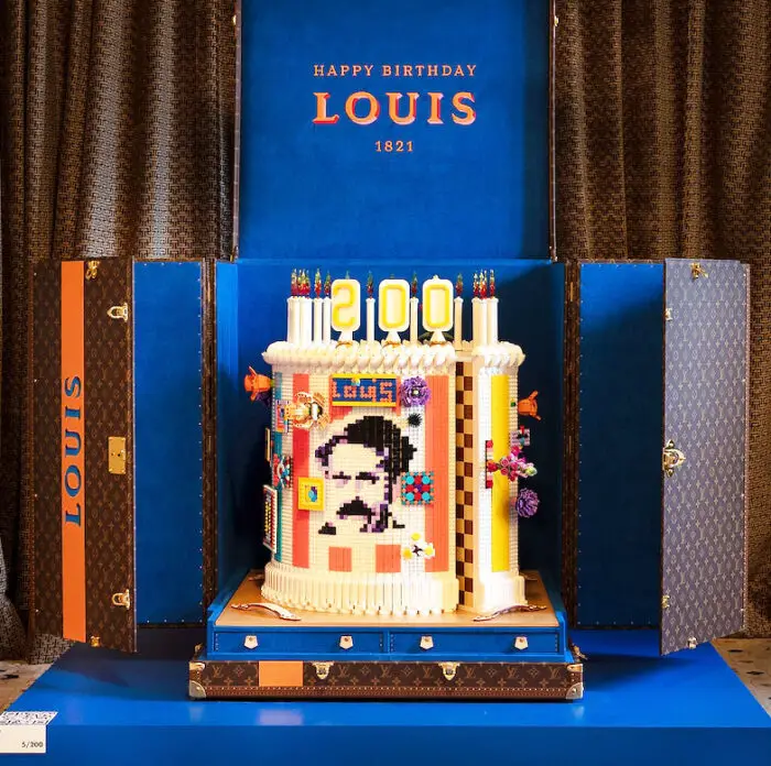 LEGO cake for louis vuitton