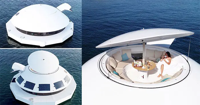 floating hotel suite