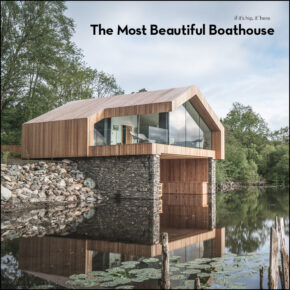 Most Beautiful Boathouse Ever. And You Can Stay There!