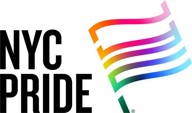 The new NYC Pride logo, part of the new brand identity, launched February15th