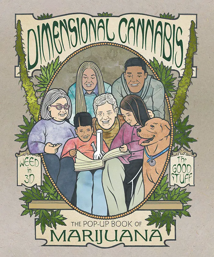 pop up book of marijuana
