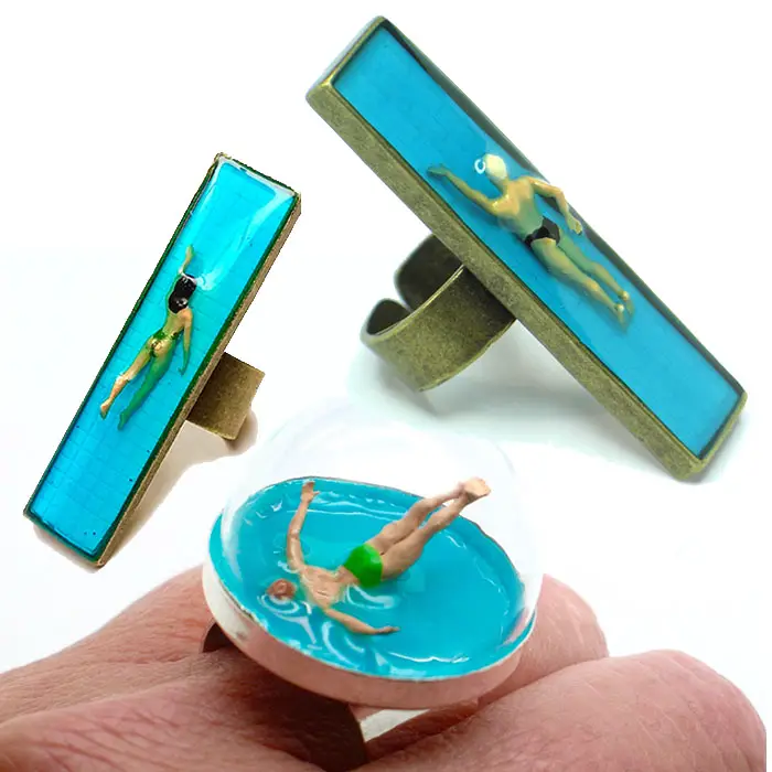 resin swimmer rings