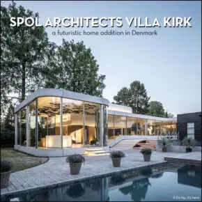 Futuristic Concrete and Glass Addition Transforms Denmark House