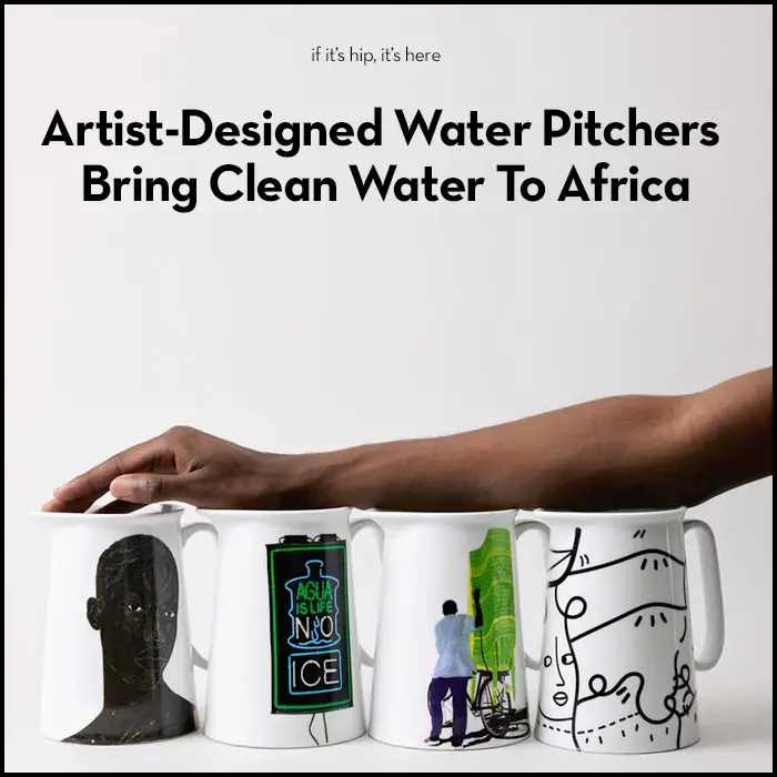 Artist-Designed Water Pitchers