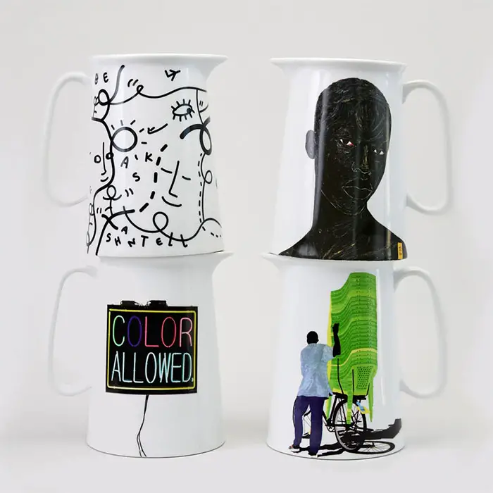 artist-designed water pitchers for amfer IIHIH