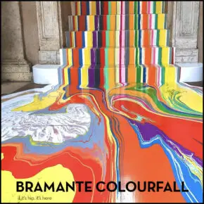 Ian Davenport Adds Color To Ancient Rome Cloister