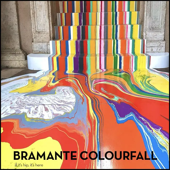 Read more about the article Ian Davenport Adds Color To Ancient Rome Cloister