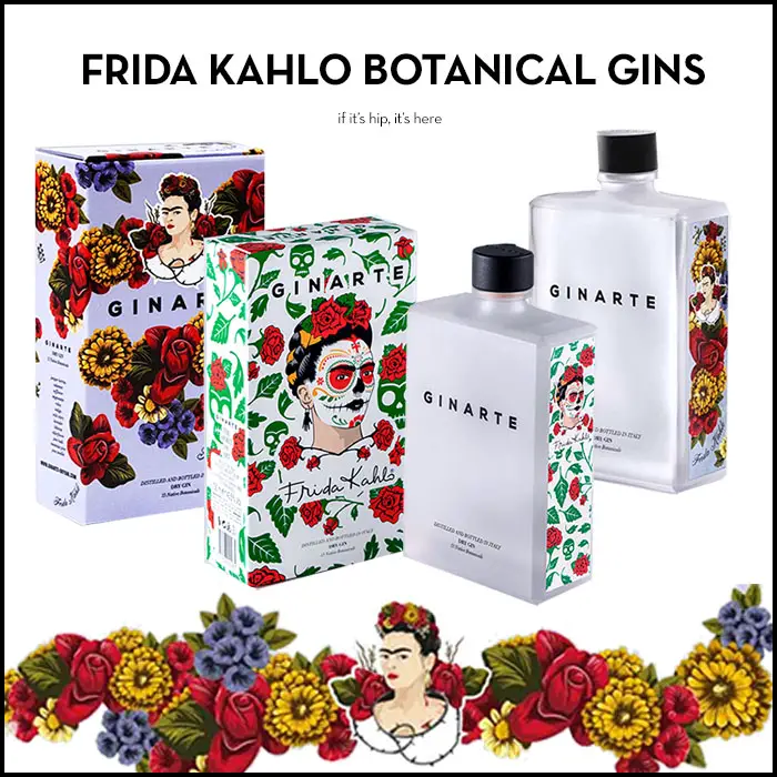 Frida Kahlo Botanical Gins from Ginarte