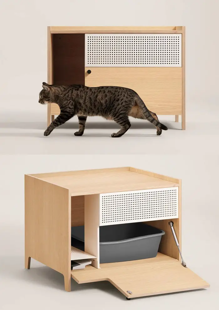 midcentury modern cat furniture