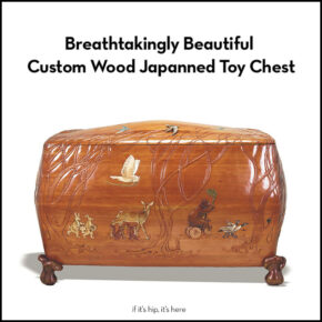 Breathtakingly Beautiful Custom Wood Toy Chest by Martin Pierce