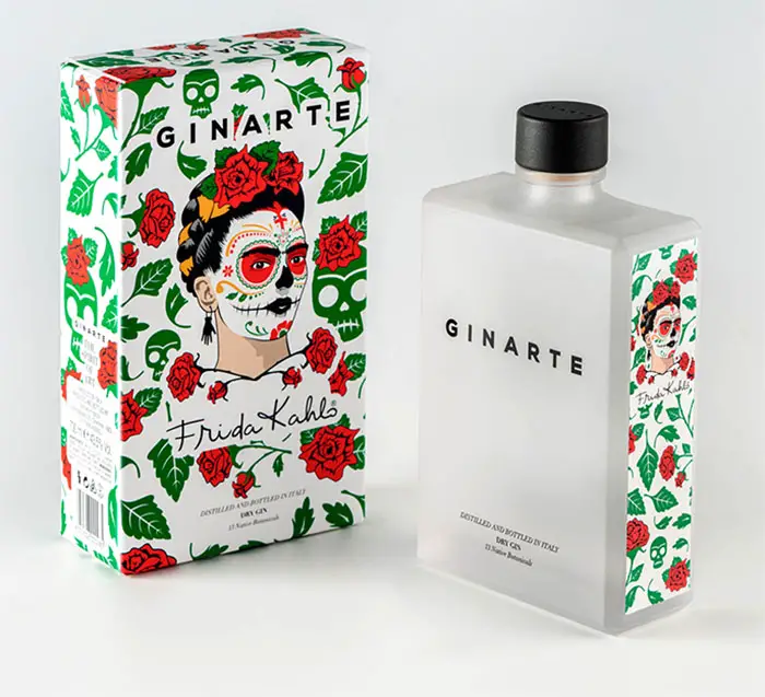 Ginarte frida kahlo gins