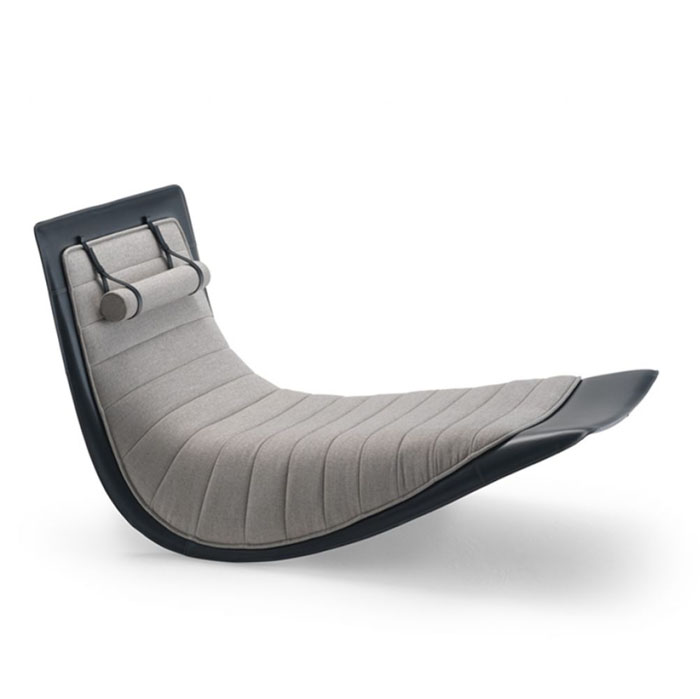 zanotta armchair tilting lounge