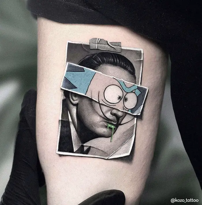 pop culture tattoo art