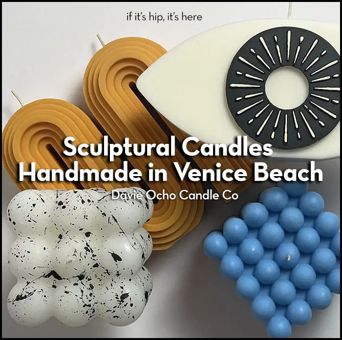 Read more about the article Sculptural Candles Handmade in Venice Beach By Former Costume Designer