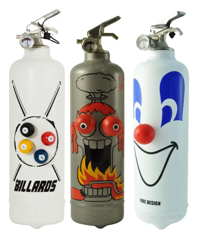 fire extinguishers with magnets