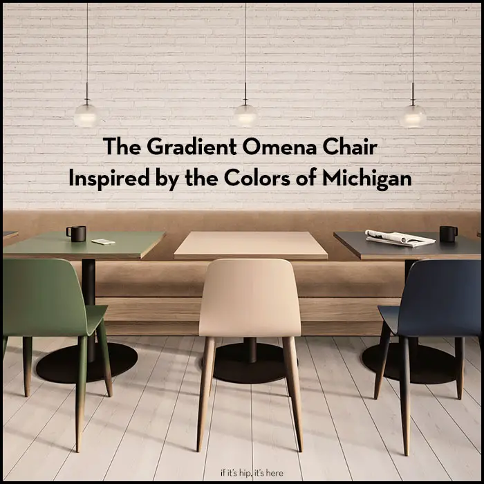 Read more about the article The Gradient Omena Chair Inspired by the Colors of Michigan