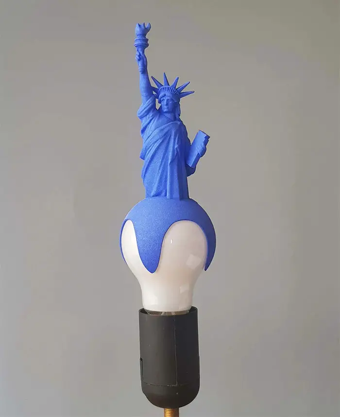statue of liberty 3d printed