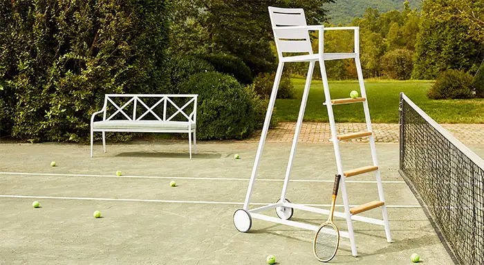 mckinnon and harris dr johnson tennis umpire chair