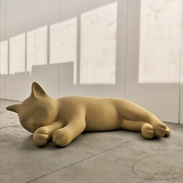 Atelier Biagetti giant cat bench