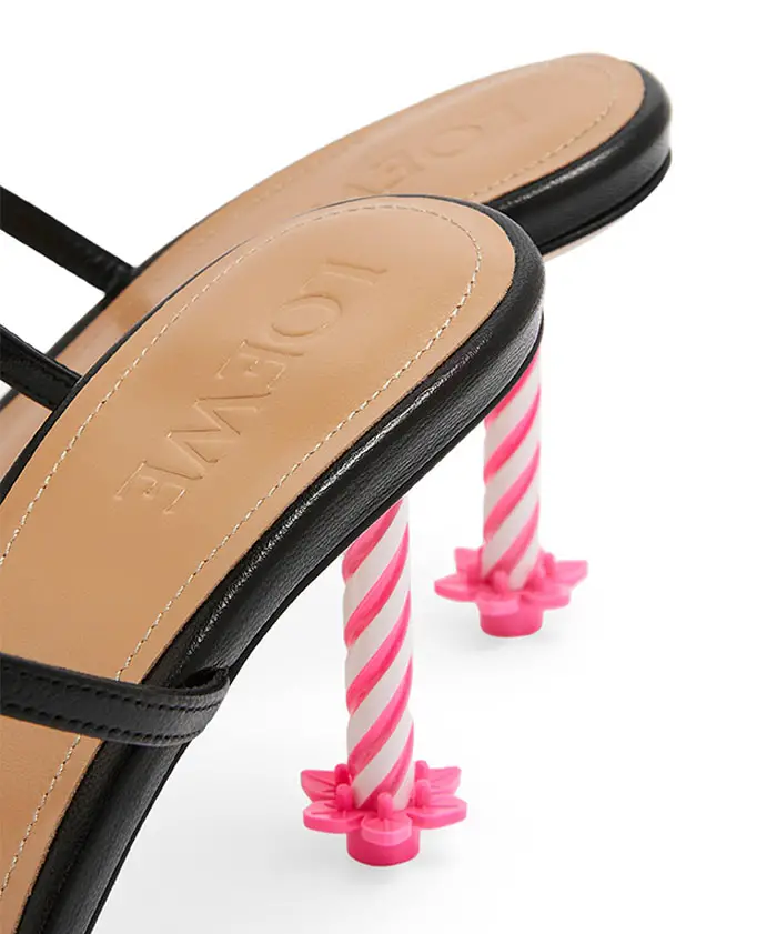 shoes with birthday candle heels