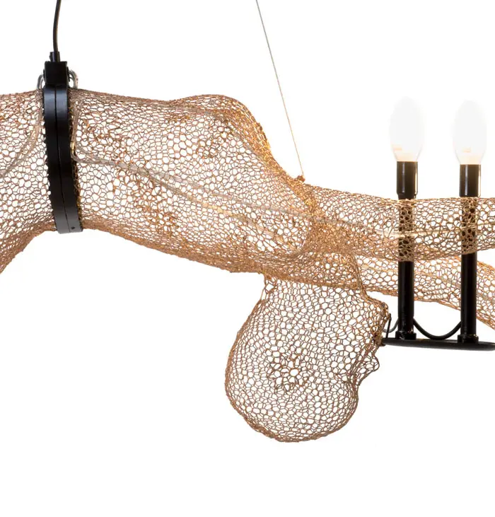 sculptural lighting fixtures