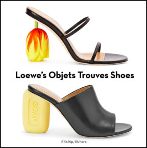 Loewe Adorns New Shoes for Women with Wild Heels