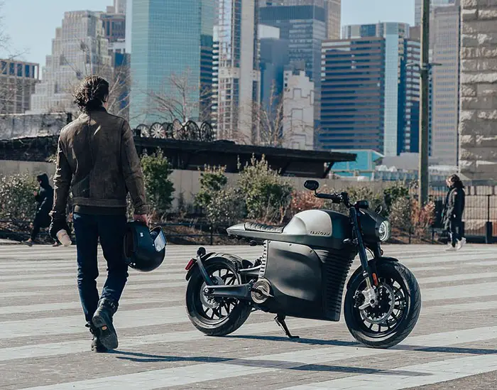 man approaching tarform bike