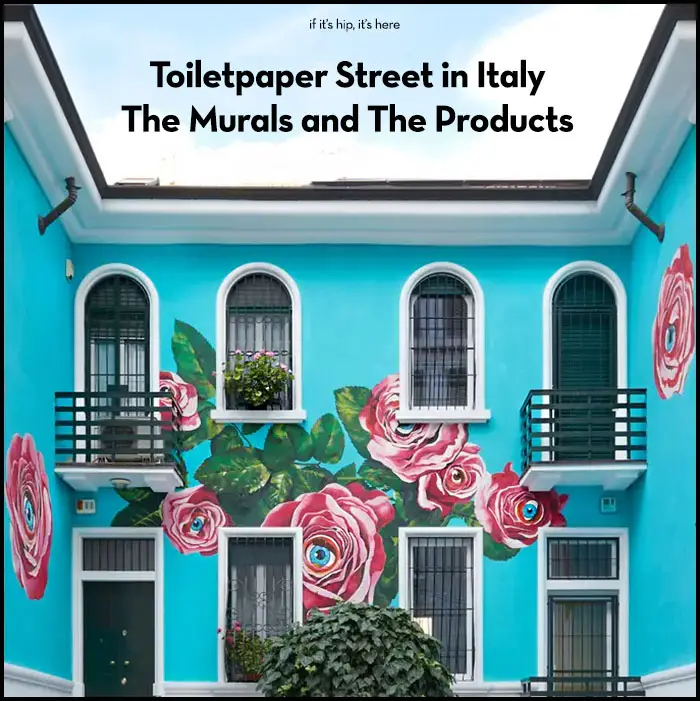 Read more about the article Toiletpaper Street Murals and Products from Maurizio Cattelan and Pierpaolo Ferrari