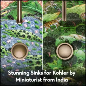 Kohler Launches Stunning India Artist Edition Sinks Quila and Quila Vana