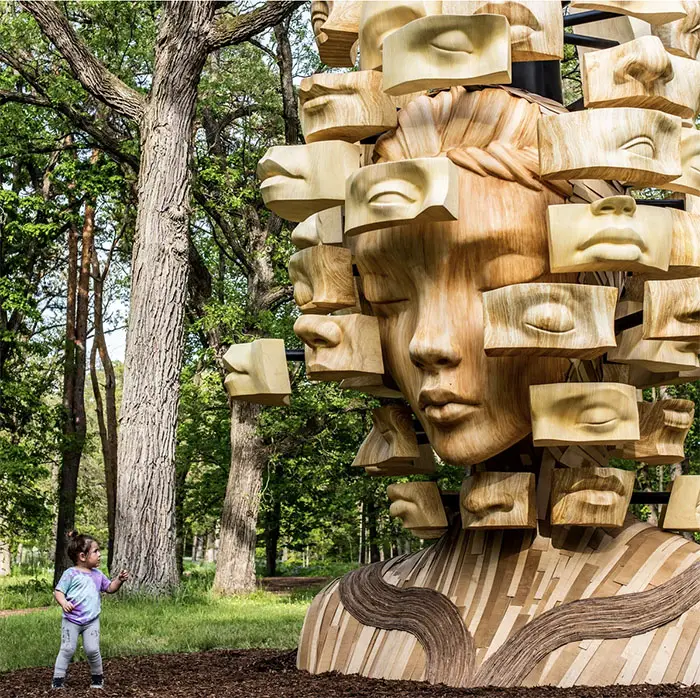 morton arboretum sculptures