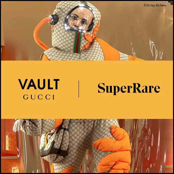 gucci and superrare nft art hero IIHIH