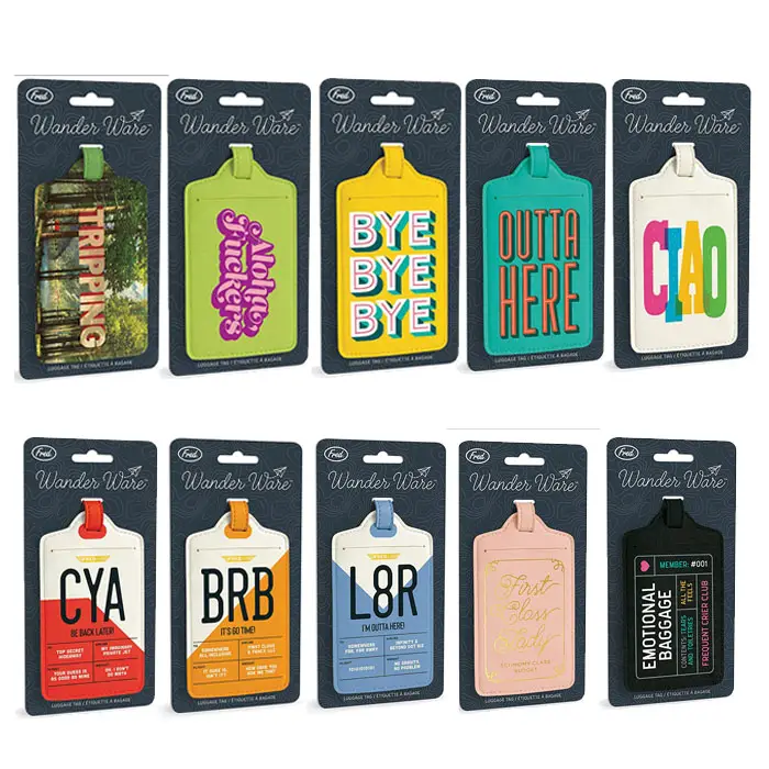 Wander Ware Luggage Tags