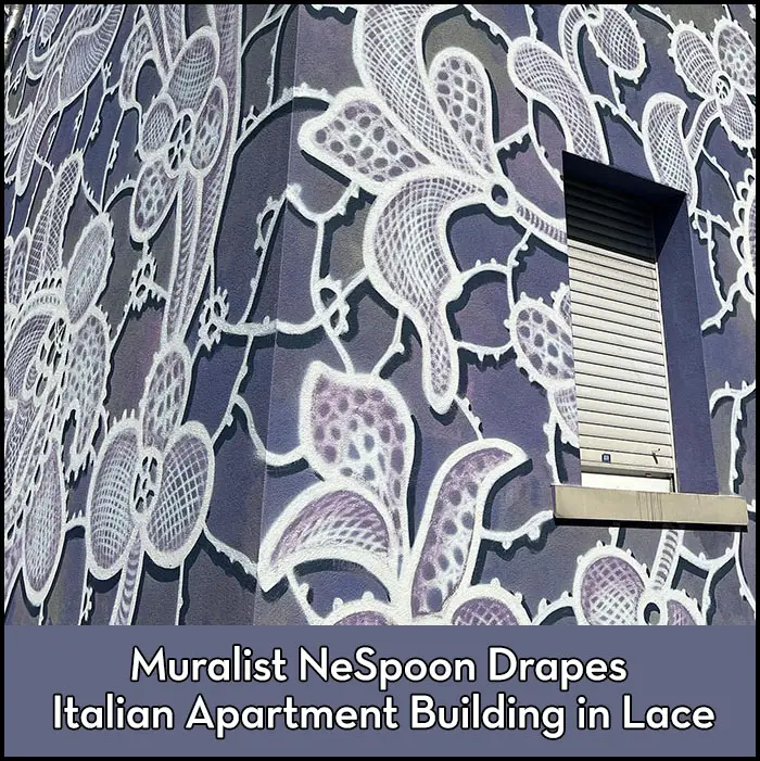 NeSpoon Venetian Lace Mural