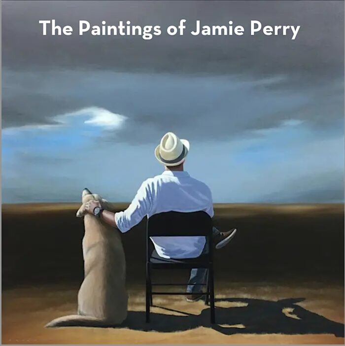 Read more about the article The Paintings of Jamie Perry : Observing Art, Dogs and Swimming Pools