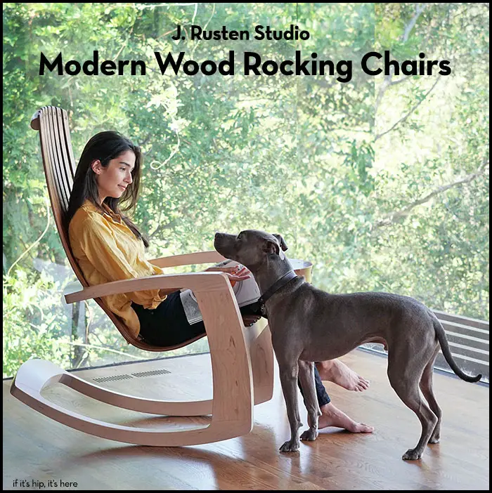 j.rusten modern rocking chair hero IIHIH