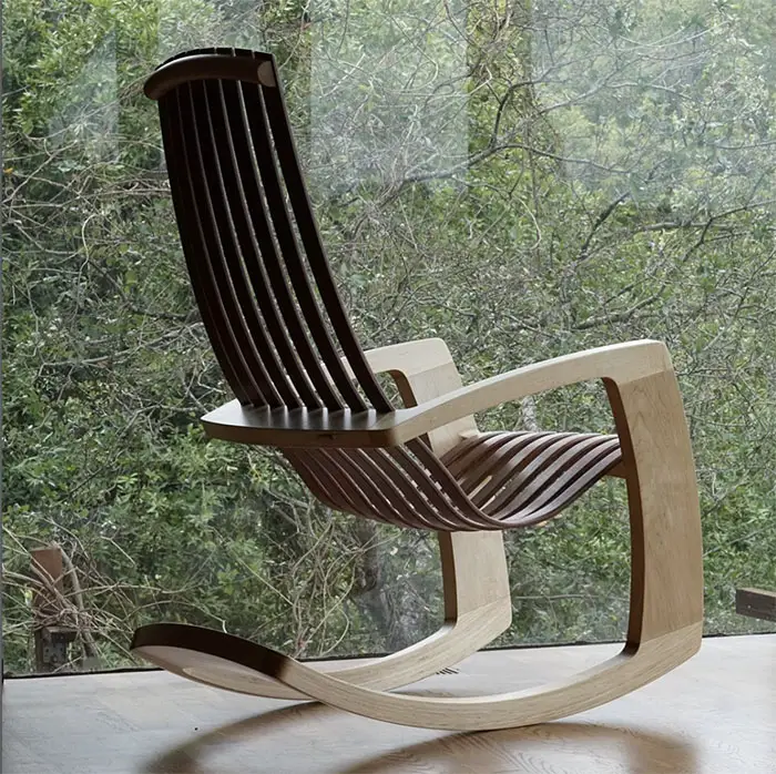 modern rocking chair