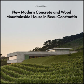 New Mountainside House in Beau Constantia
