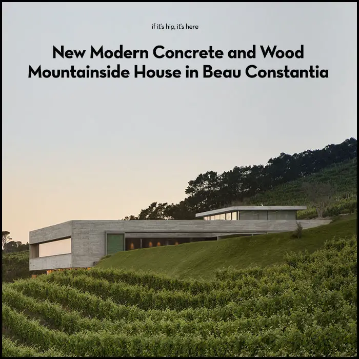 beau constantia mountainside house