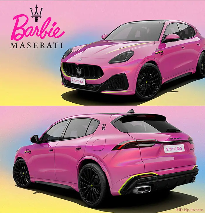 MASERATIxBARBIE front and back IIHIH