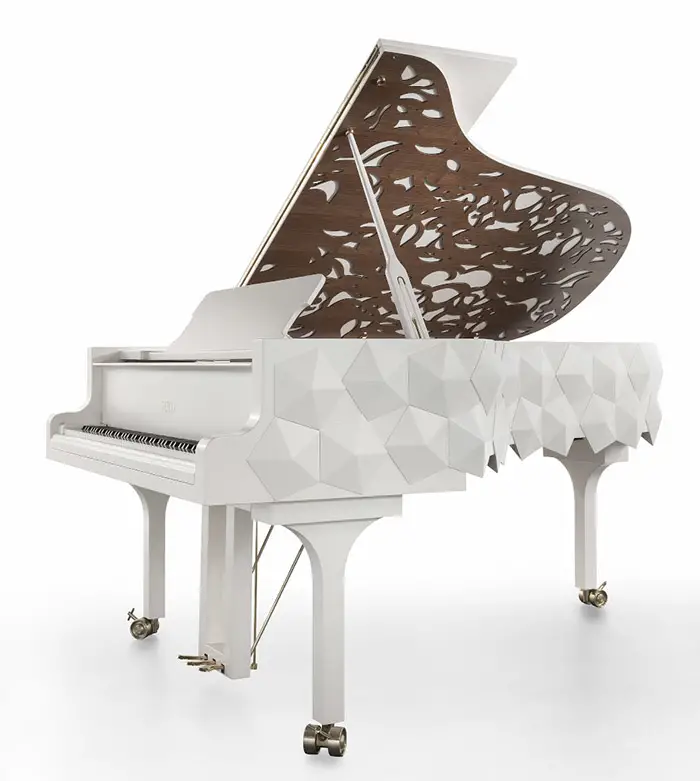 origami grand piano