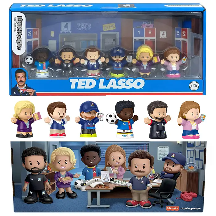 Ted Lasso vinyl figurines