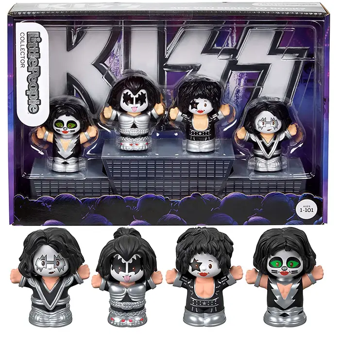 KISS figurines by fisher price