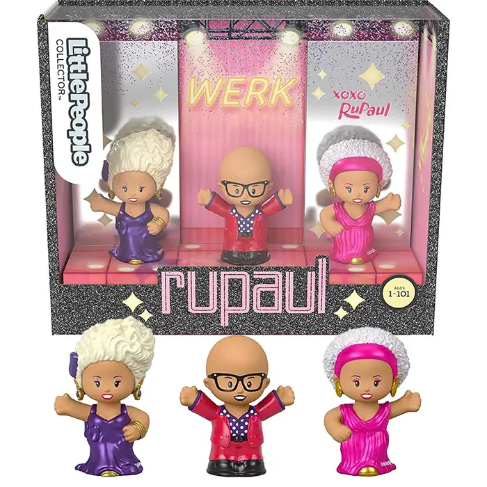 Ru Paul figurines