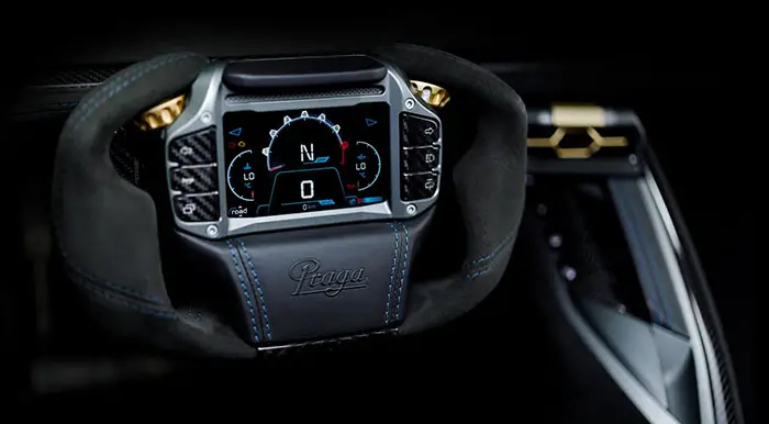 Praga bohema Steering wheel with display