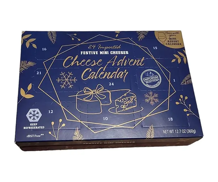 2022 cheese advent calendar