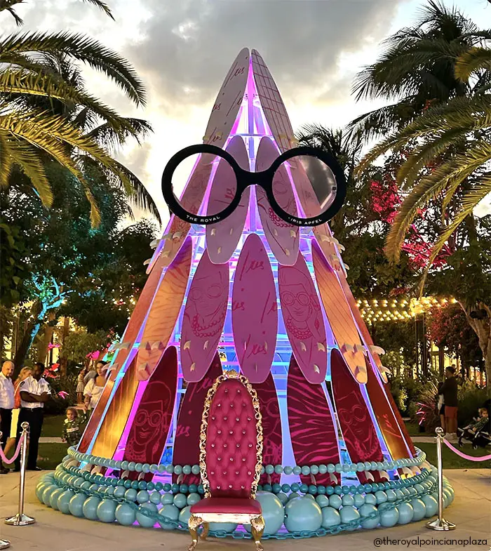 Iris Apfel Surfboard tree