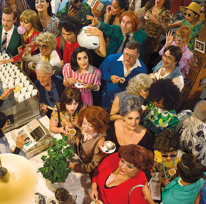 alex prager lavazza calendar cover 2023