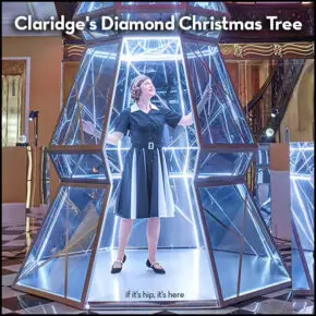 You Can Stand Inside The Christmas Tree at Claridge’s This Year!
